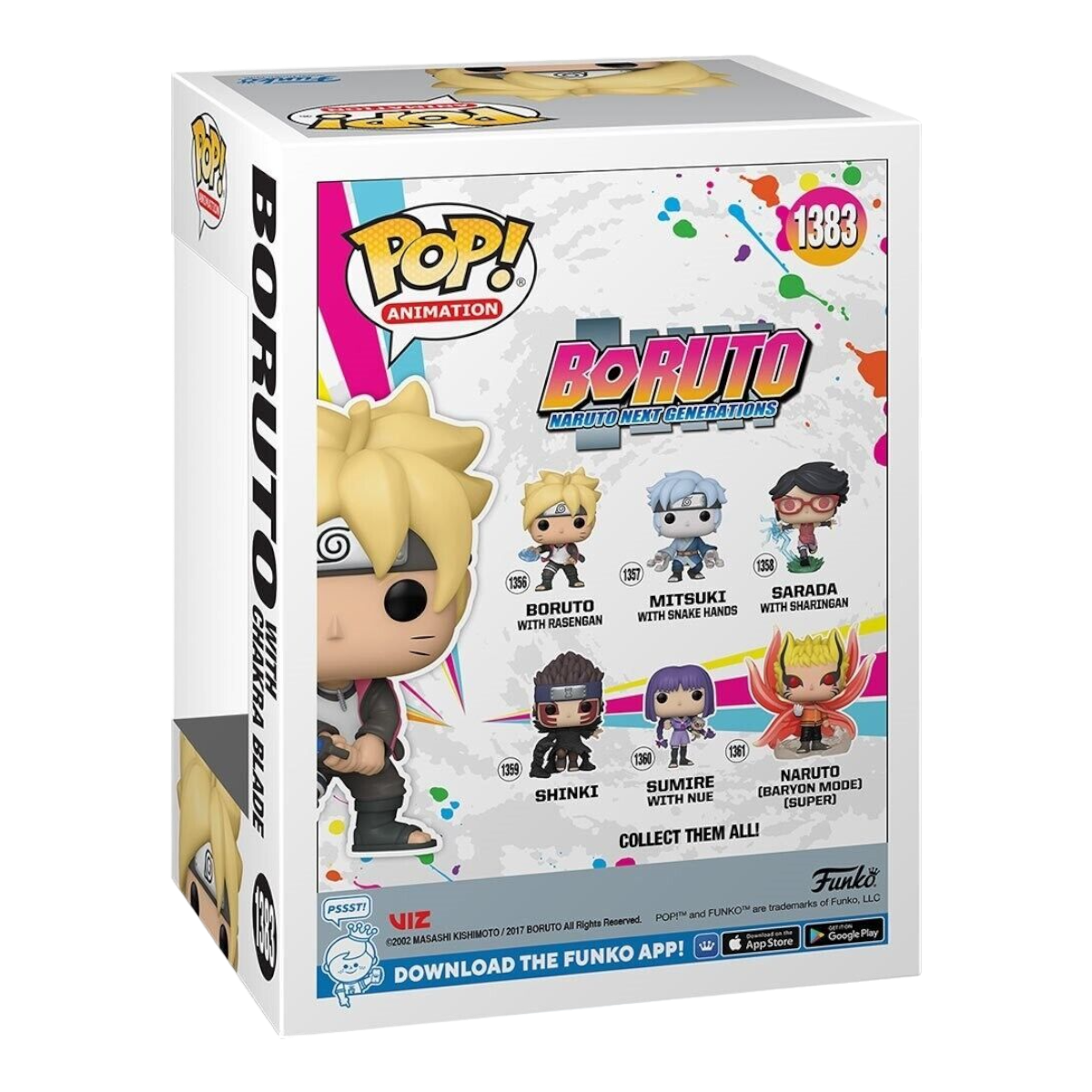Boruto - Naruto Next Generations Boruto with Chakra Blade Glow-in-The-Dark Chase AAA Anime Exclusive Funko Toy Store