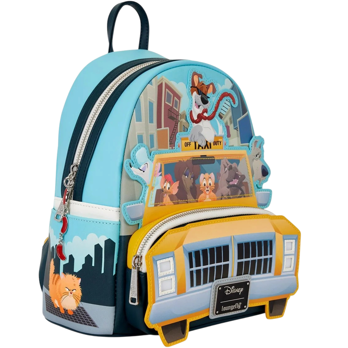 Disney Oliver & Company Taxi Scene Mini Backpack | AE Toy Box