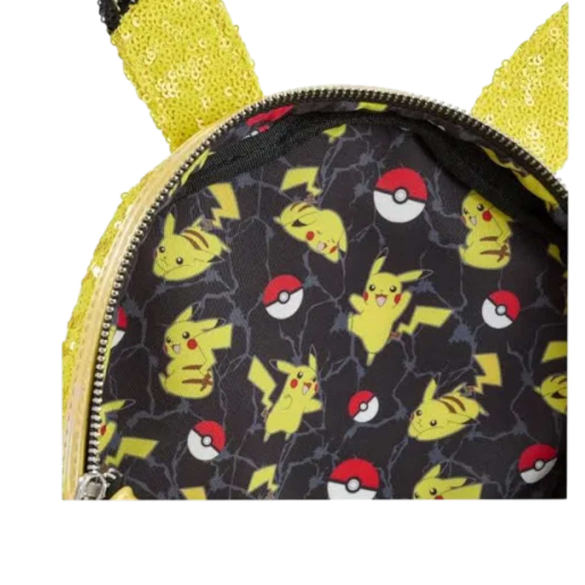 Pokemon Sequin Pikachu Cosplay Mini Backpack AE Toy Box