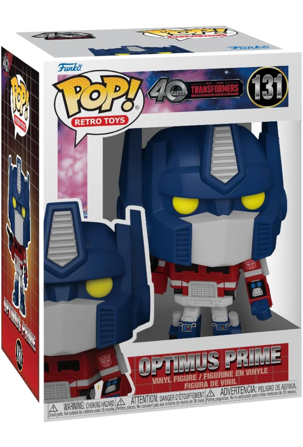 Transformers: Generation 1-40th Anniversary, Optimus Prime Funko Toy Store