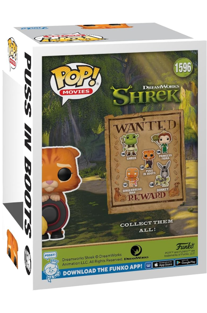 DreamWorks 30th Anniversary - Shrek, Puss in Boots Funko Toy Store