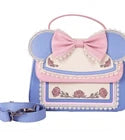 Disney Minnie Mouse Floral and Lace Crossbody Bag