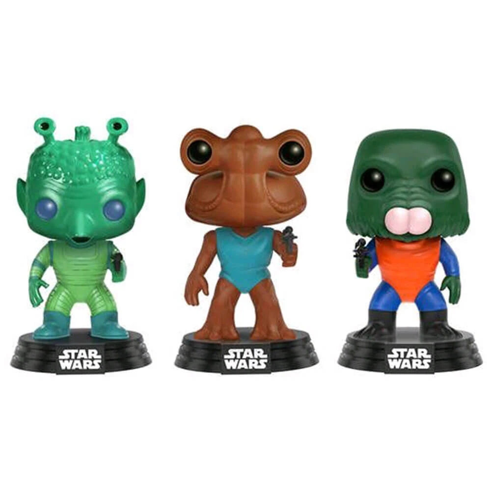 Star Wars Greedo, Hammerhead, Walrus Man (Walmart Exclusive)