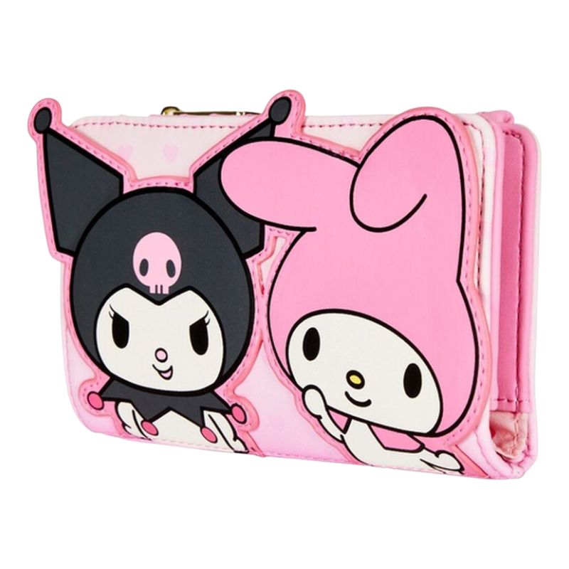 Sanrio — My Melody & Kuromi Flap Wallet | AE Toy Box
