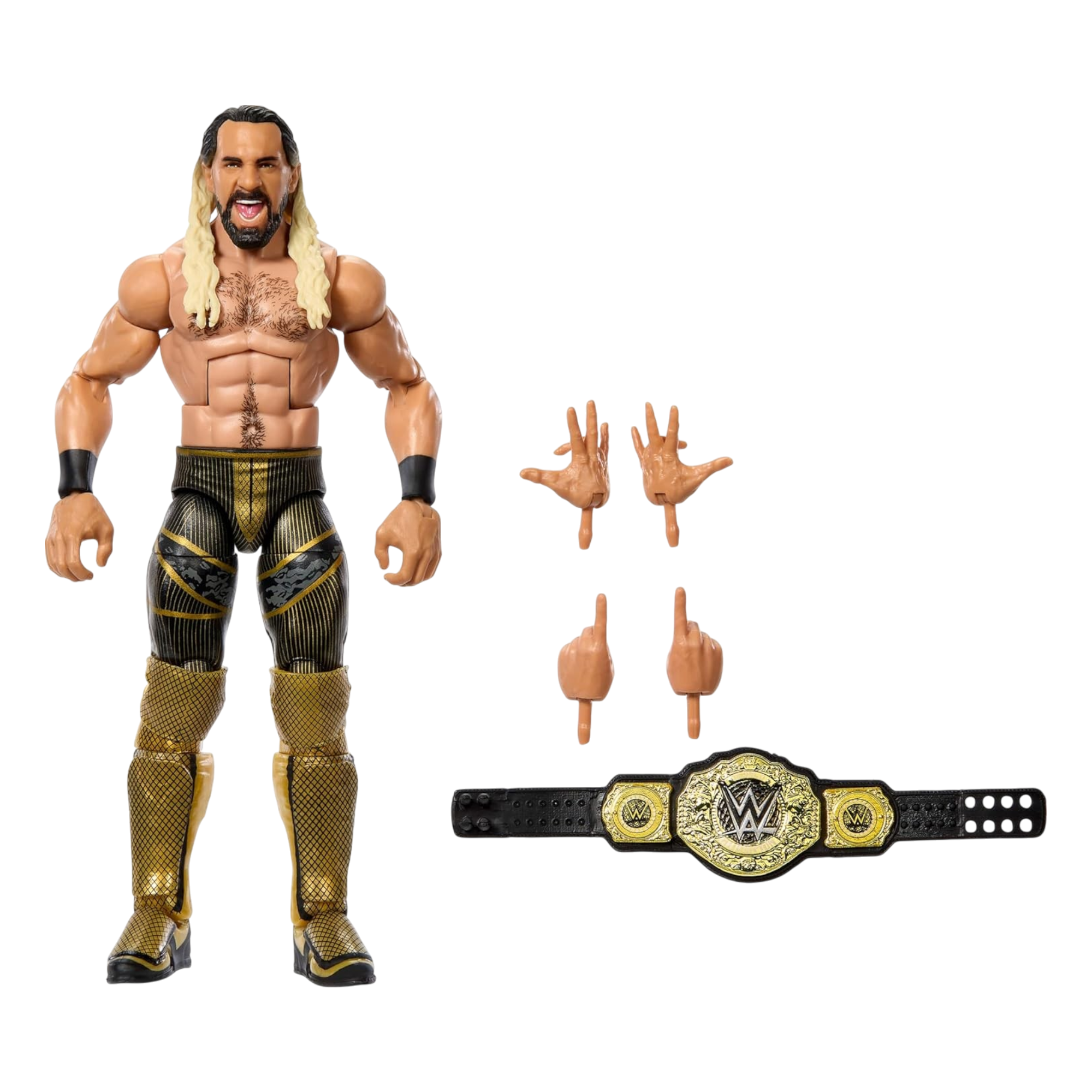 WWE Seth Rollins  Elite Collection Series 112 AE Toy Box