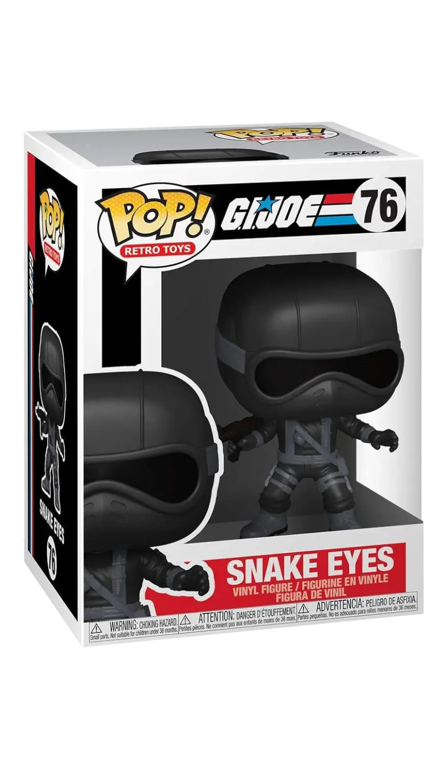 Retro Toys: G.I. Joe - Snake Eyes [Commando Version] Funko Pop! Vinyl Figure Funko Toy Store