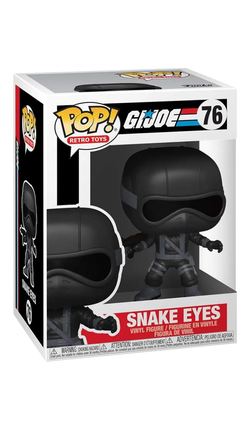 Retro Toys: G.I. Joe - Snake Eyes [Commando Version] Funko Pop! Vinyl Figure Funko Toy Store