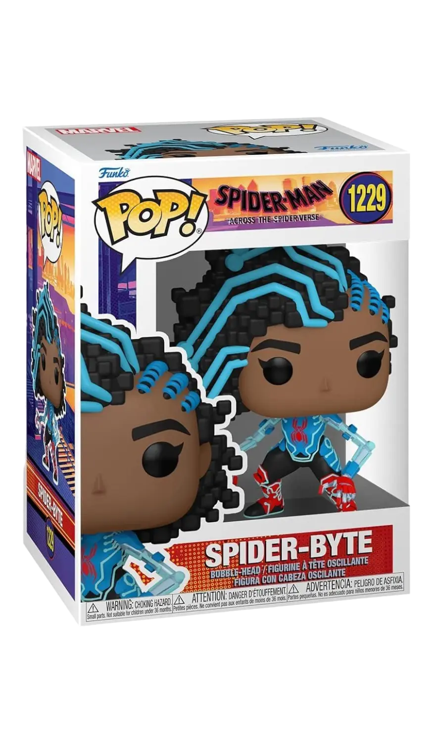 Marvel: Spider-Man: Across The Spider-Verse - Spider-Byte Funko Vinyl Figure Funko Toy Store