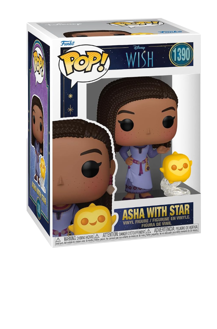 Wish Asha with Star Funko Pop! Vinyl Figure and Buddy Funko Toy Store