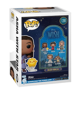 Wish Asha with Star Funko Pop! Vinyl Figure and Buddy Funko Toy Store
