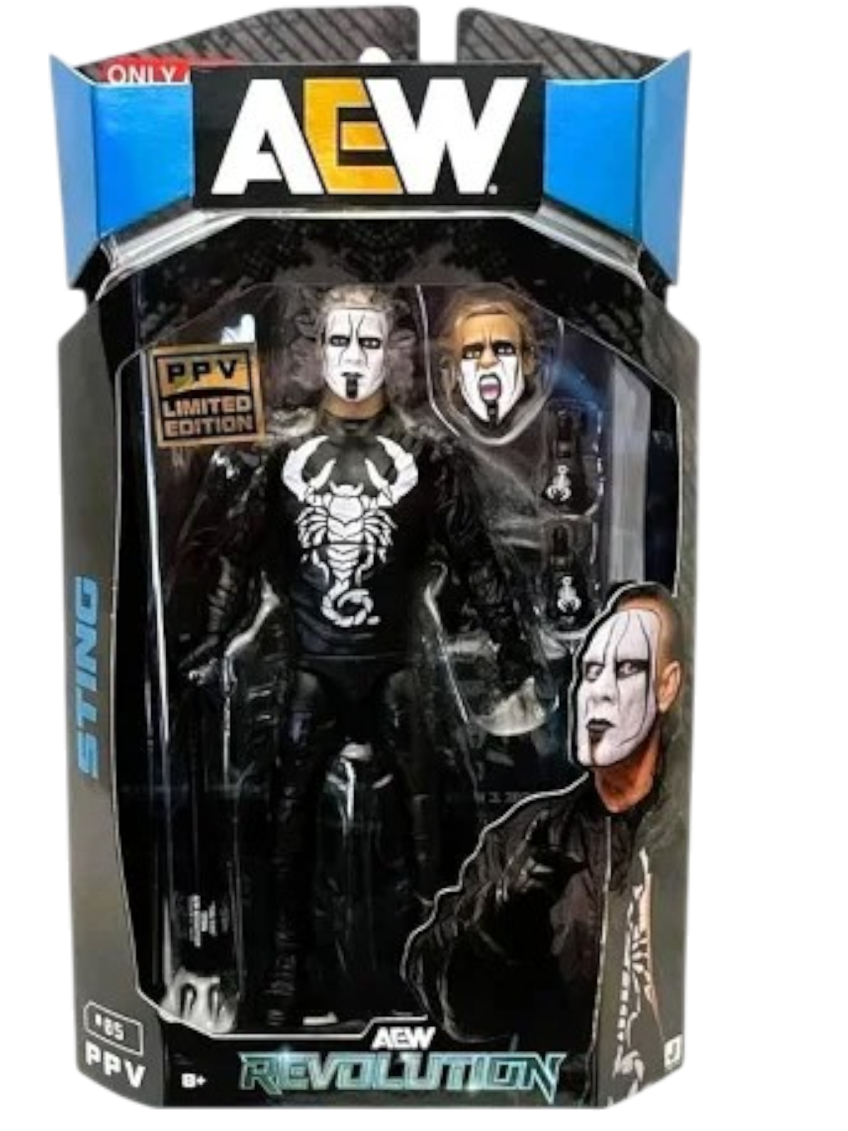 AEW figures Sting PPV Limited Edition AE Toy Box