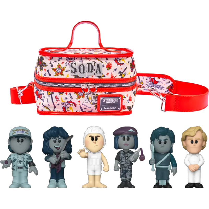Stranger Things 6-Pack  Vinyl SODA with Cooler Funko