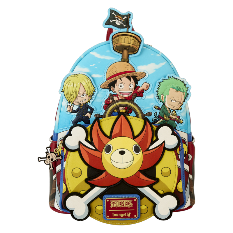 One Piece Thousand Sunny Ship Mini Backpack