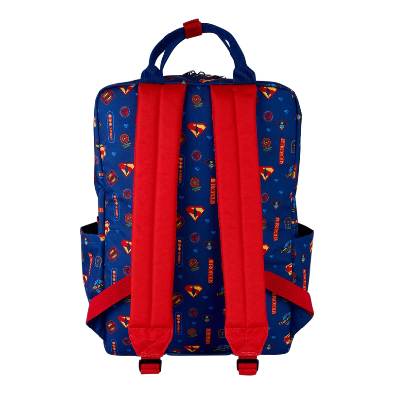DC Comics — Superman All-Over Print Full-Size Backpack | AE Toy Box