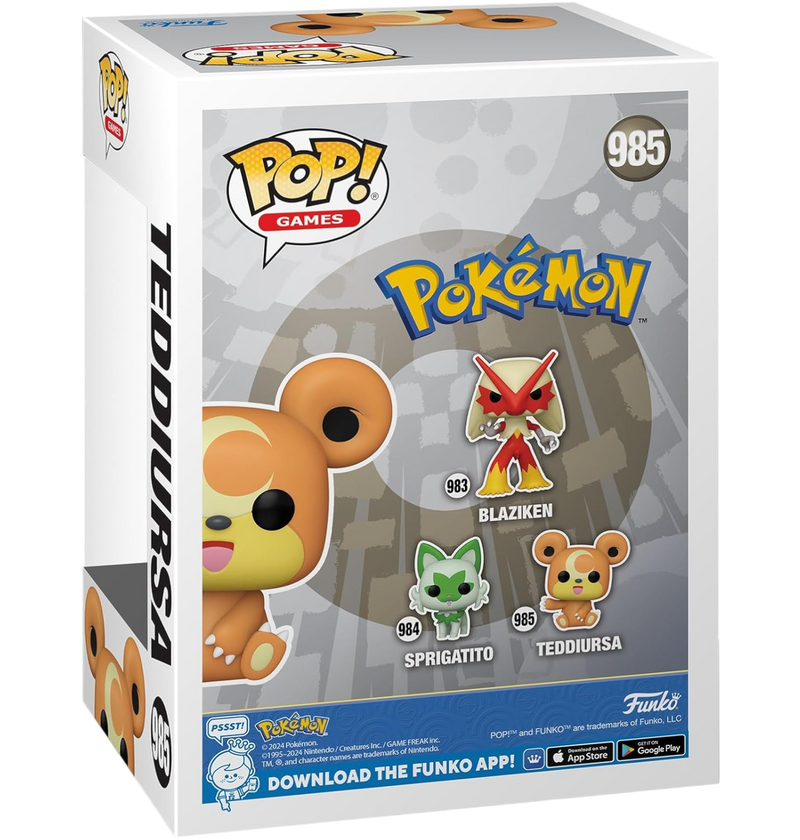 Pokemon - Teddiursa Funko Toy Store