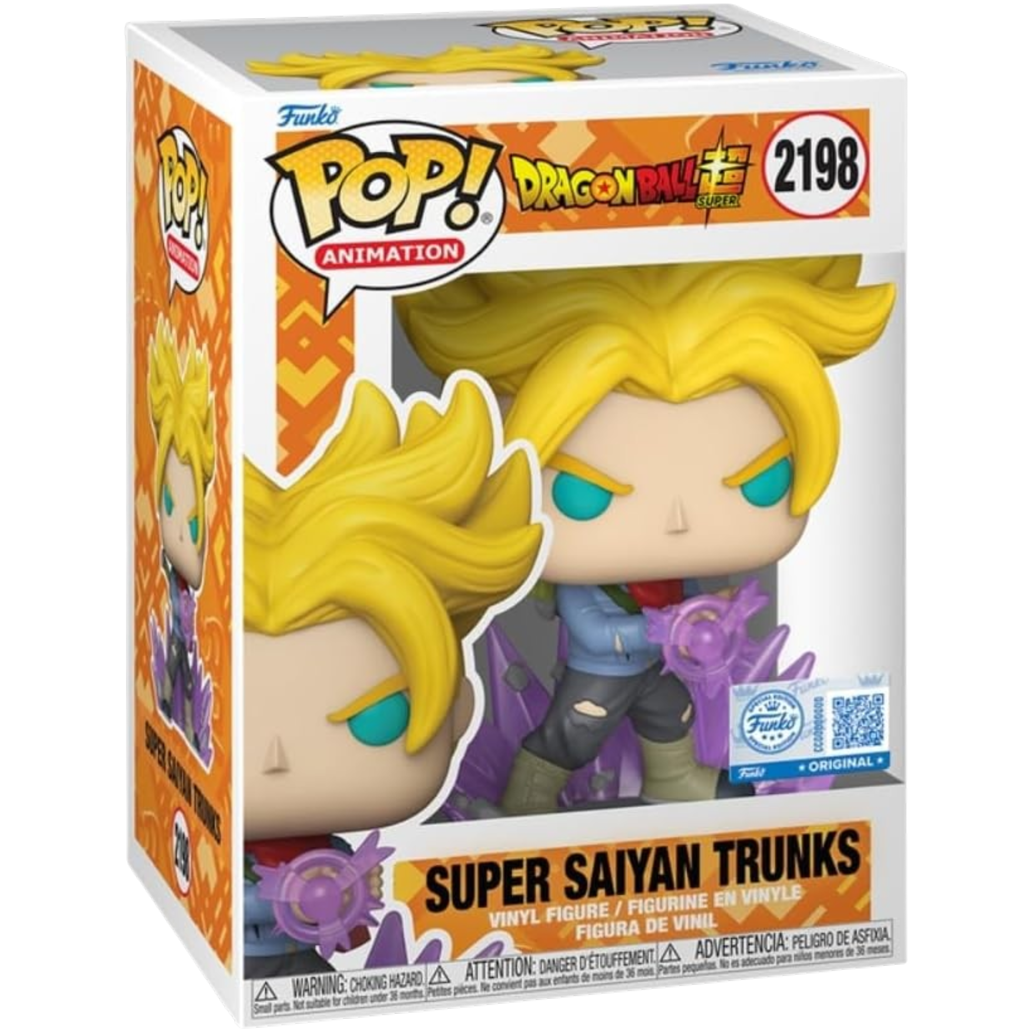 Dragon Ball Super: Super Saiyan Trunks (Exclusive) | AE Toy Box
