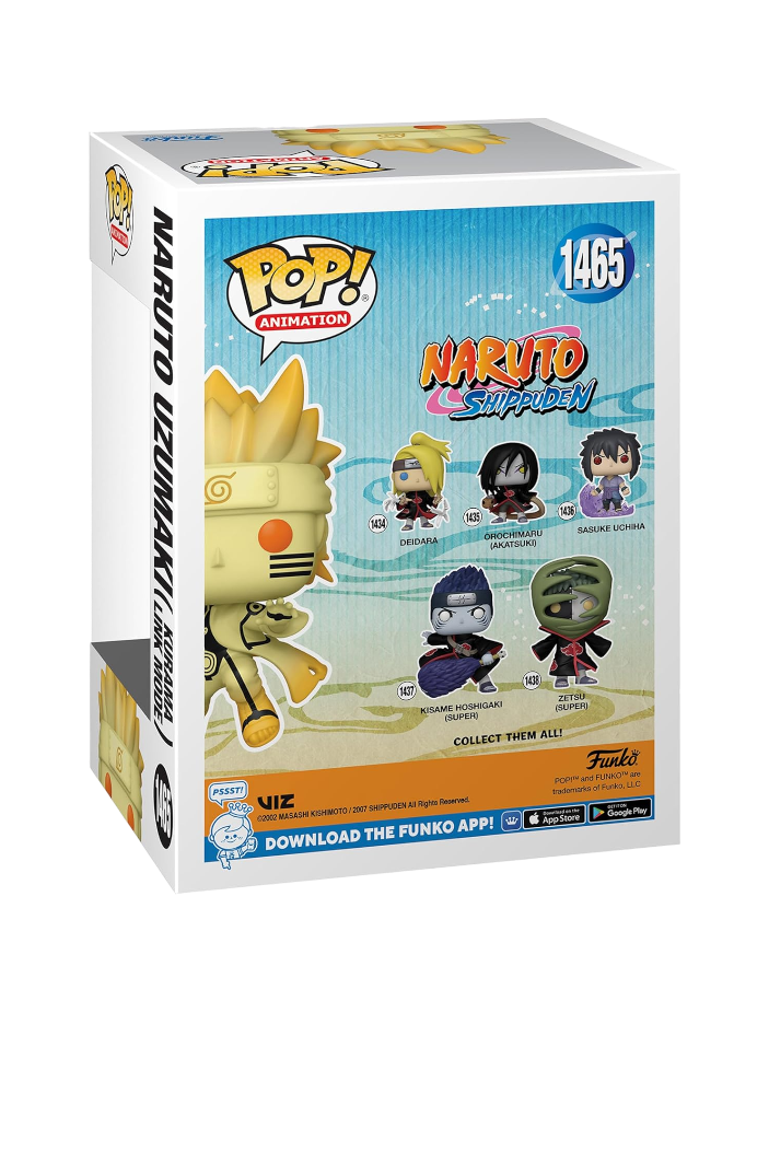 Naruto Shippuden: Naruto Uzumaki Kurama Link Mode Figure - AAA Anime Exclusive Funko Toy Store