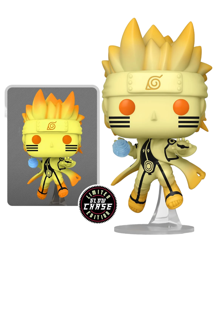 Naruto Shippuden: Naruto Uzumaki Kurama Link Mode Figure  Chase (AAA Anime Exclusive) Funko Toy Store