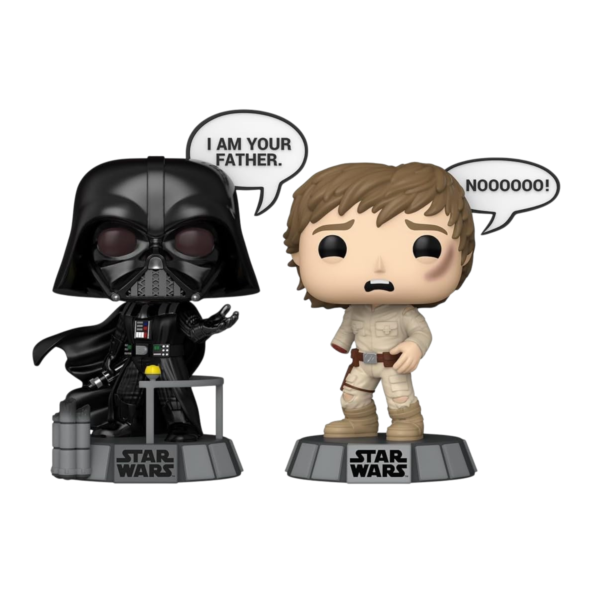 Star Wars: Sayings - Vader and Luke & Luke 2PK AE Toy Box