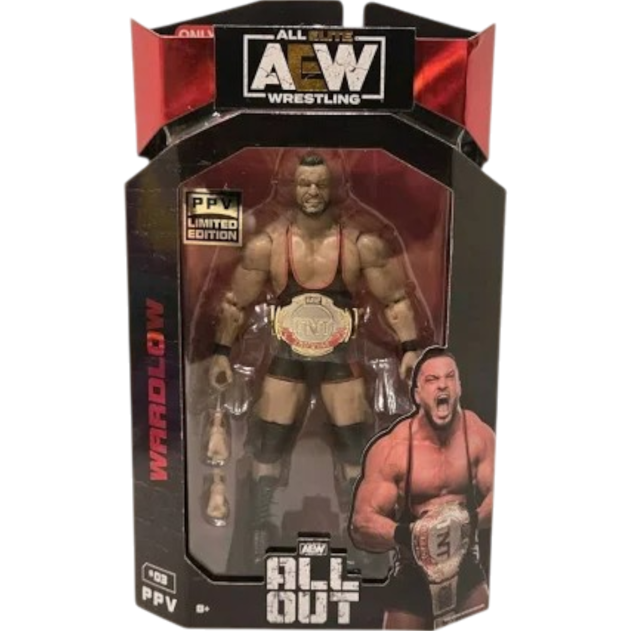 AEW Unrivaled Warlow PPV Limited Edition AE Toy Box