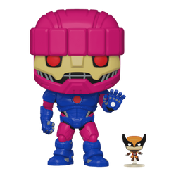 Jumbo: X-Men Sentinel with Wolverine Previews Exclusive Vinyl Figure Funko Toy Store