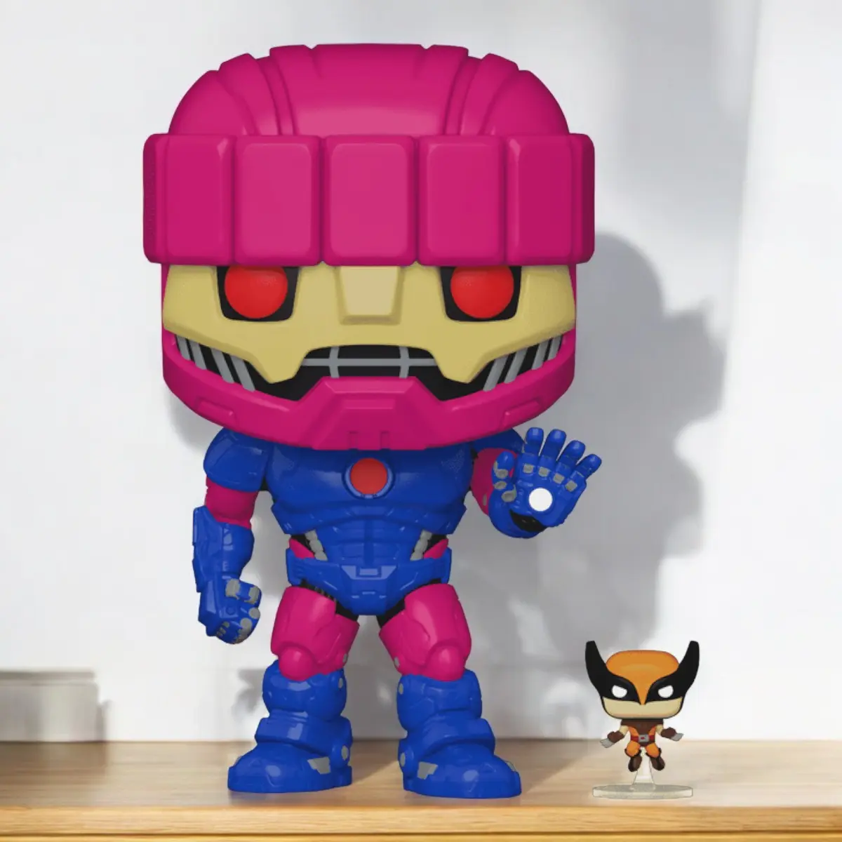 Jumbo: X-Men Sentinel with Wolverine Previews Exclusive Vinyl Figure AE Toy Box