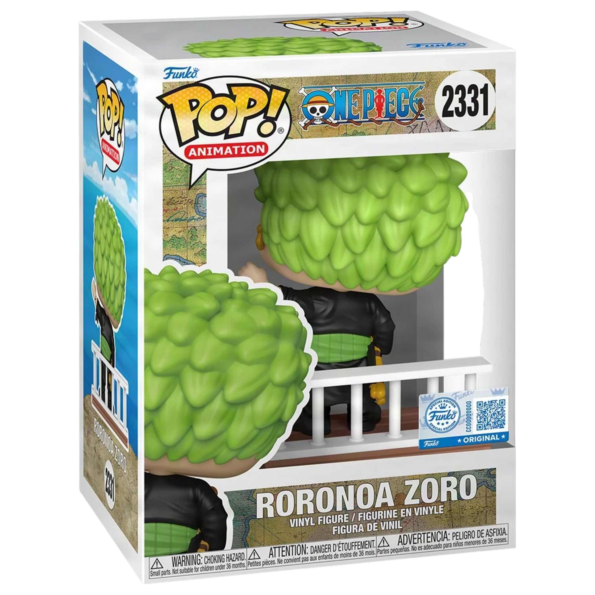 One Piece: Straw Hat Pirates Roronoa Zoro #2331 (Entertainment Earth Exclusive) | AE Toy Box