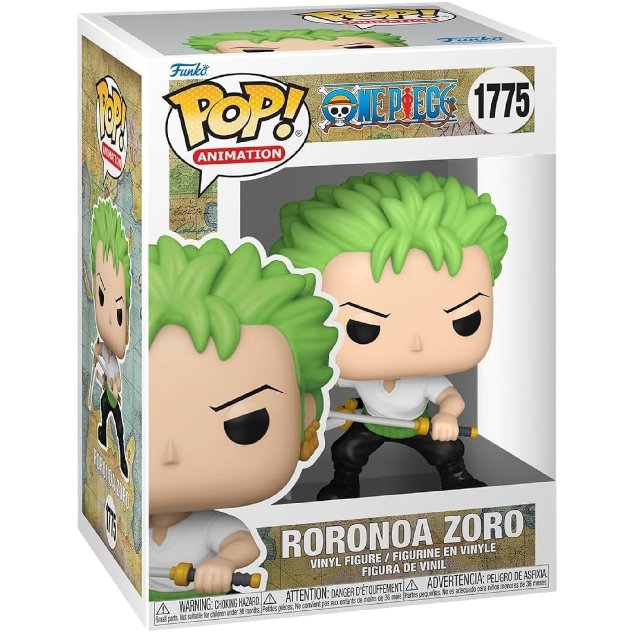One Piece Roronoa Zoro with Swords (2024) AE Toy Box
