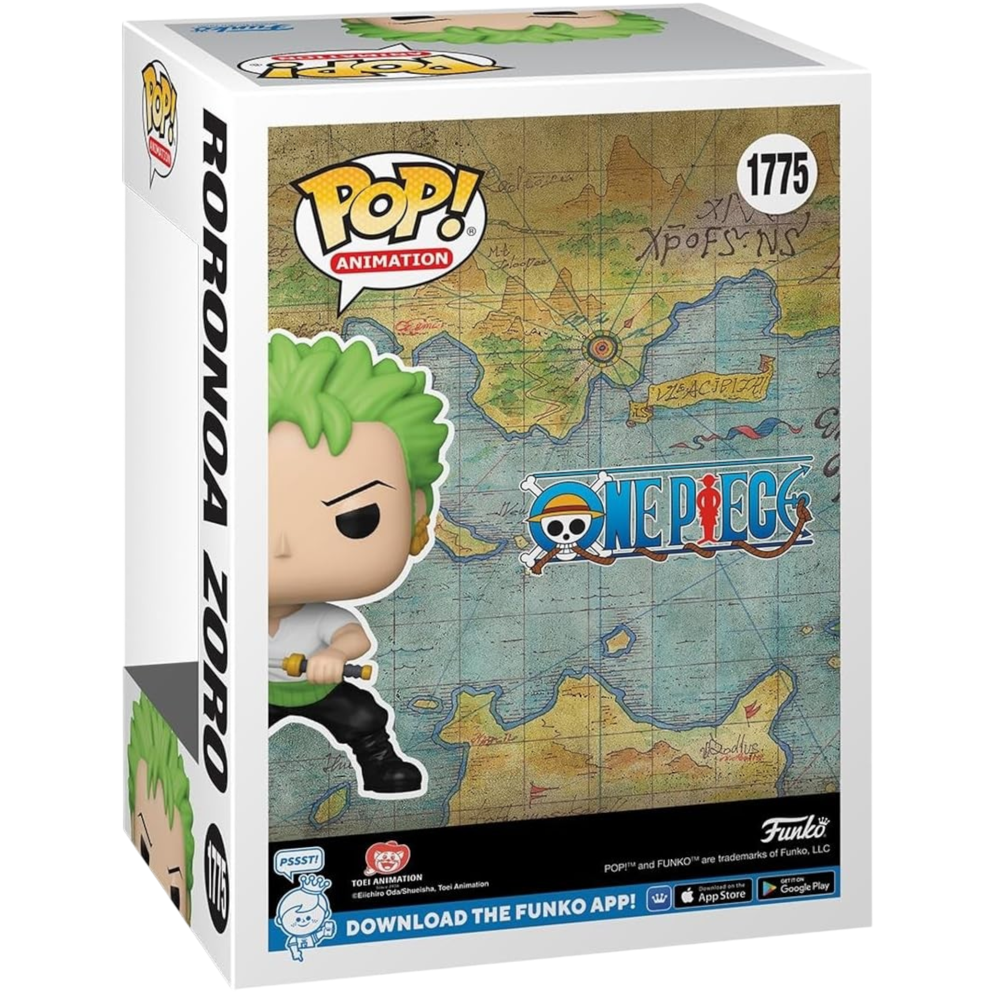One Piece Roronoa Zoro with Swords (2024) AE Toy Box
