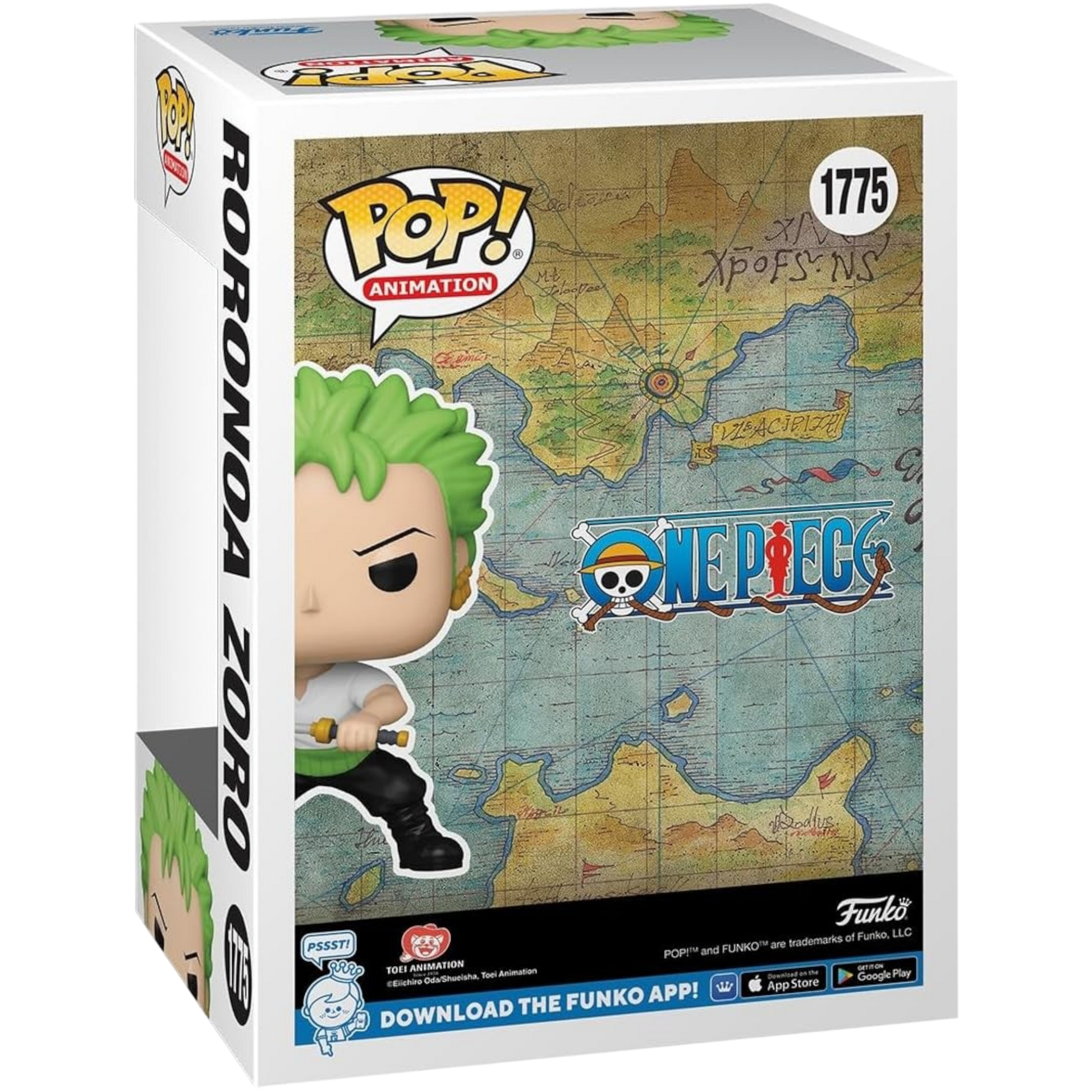 One Piece Roronoa Zoro with Swords (2024) AE Toy Box